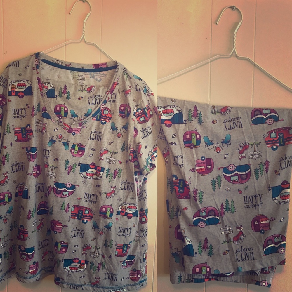 Happy camper pajamas